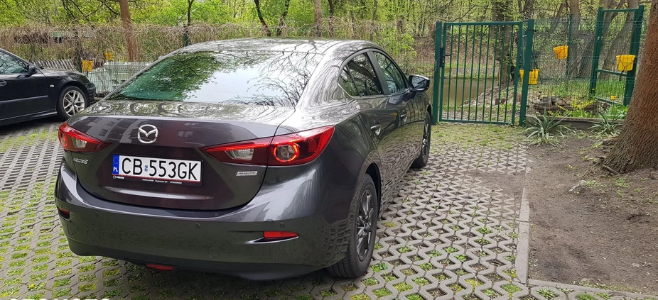 Mazda 3 cena 65900 przebieg: 29750, rok produkcji 2017 z Bydgoszcz małe 172